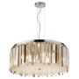 Searchlight Clarissa 5 Light Drum Pendant or Semi Flush Ceiling Light