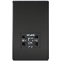 Knightsbridge Screwless Dual Voltage Shaver Socket Matt Black