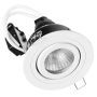 Spa Cali Tiltable Bathroom Downlight GU10 IP65 Matt White
