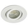 Spa Cali Tiltable Bathroom Downlight GU10 IP65 Matt White