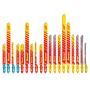 Starrett 19 Piece Jigsaw Blade Kit Unified Shank BU4
