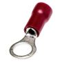 SWA Red Ring Crimp Terminal 4.3mm for 0.5-1.5mm Cable Pack 100