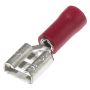 SWA Red Female Push-On Terminal 6.3mm Pack 100