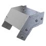 Trench 50x50mm External Bend 45 Degree for Metal Cable Trunking