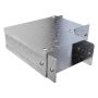 Trench 50x50mm Flat Bend 90 Degree for Metal Cable Trunking