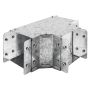 Trench 100x100mm Tee Piece Top Lid for Metal Cable Trunking