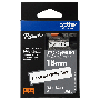 Brother Labelling Tape Black on White 18mm TZE-S241