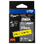 Brother Labelling Tape Black on Yellow 24mm TZE-S651