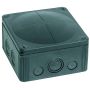 Wiska 1010 140x140mm Weatherproof Junction Box Black