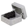 Wiska 108/5 76x76mm Junction Box with Wago Connectors Grey