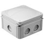 Wiska 607 110x110mm Weatherproof Junction Box Grey