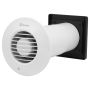 Xpelair DX100R Silent Bathroom Extrator Fan Round
