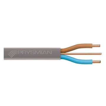 Image of 6242YH 6mm Flat Twin and Earth Cable PVC Grey 100M