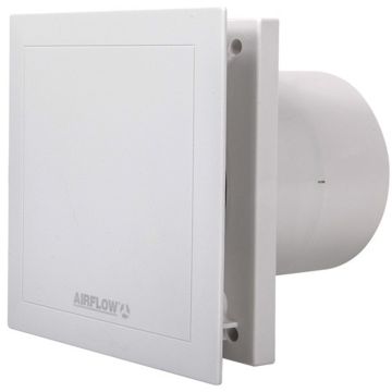 Image of Airflow QuietAir QT100HT 4 Inch Humidity Extractor Fan Timer