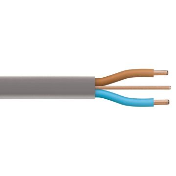Image of 6242YH 1.5mm Flat Twin and Earth Cable PVC Grey 1M