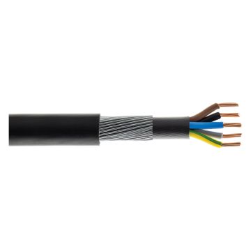 Image of 6945LSH LSZH 2.5mm 5 Core Armoured Cable 1M