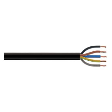 Image of H07RNF 5 Core 2.5mm Rubber Harmonised Flexible Cable 1M