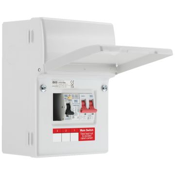 Image of BG EV Consumer Unit RCBO 100A Main Switch 40A RCBO SPD