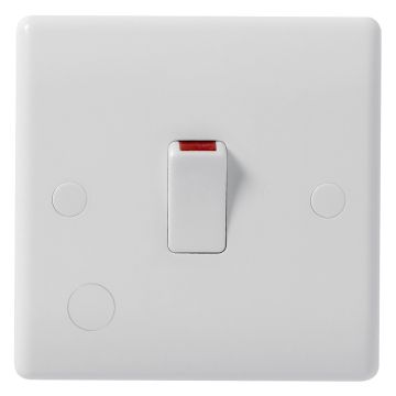Image of BG Electrical 832 20A DP Switch Flex Out White
