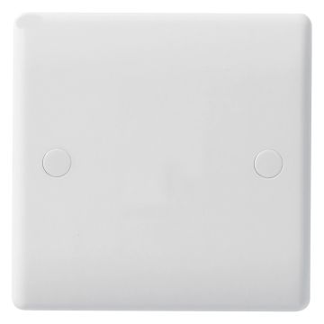 Image of BG Electrical 858 25A Flex Out Plate Bottom Entry White