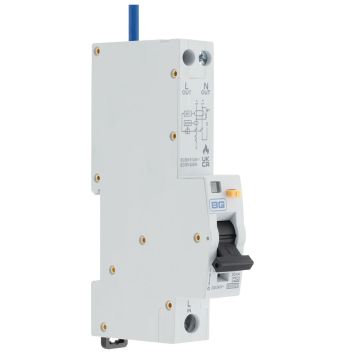 Image of BG Electrical CURAFDB20A Type A Tall Body 20A Combined AFDD/RCBO 
