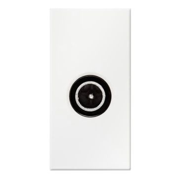Image of BG Electrical Euro EMTVMW IEC Male Screened Outlet White