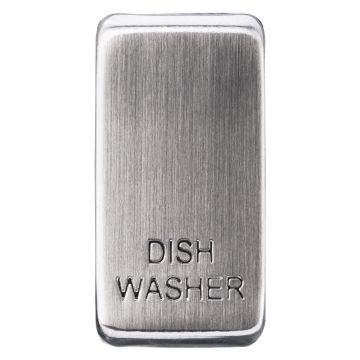 Image of BG Nexus Grid RRDWBS Rocker Printed Dish Washer Brushed Steel