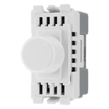 BG Nexus Grid Intelligent Dimmer Switch RDLT 100W 2 Way White