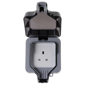 Image of BG WP23 Nexus Storm Outdoor Unswitched Socket IP66 1 Gang