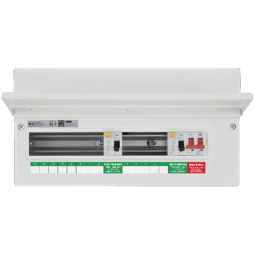 Image of BG 13 Way RCBO Consumer Unit with Main Switch CF19D8813