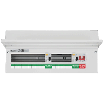 Image of BG 16 Way RCBO Consumer Unit with Main Switch CF22D8816