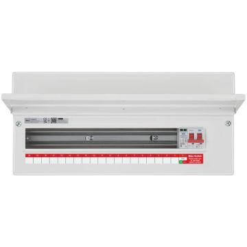 Image of BG Consumer Unit CF22MS19-01 19 Way 100A Main Switch SPD