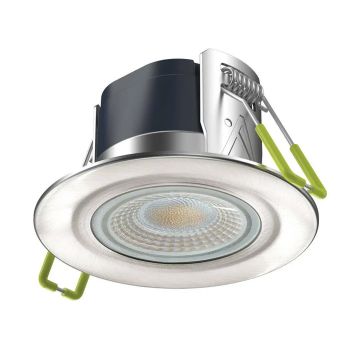 Image of Collingwood H2 Lite Downlight 3CCT Fire Rated Brushed Steel