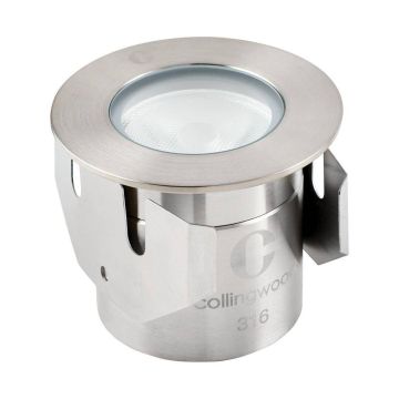 Collingwood LED Ground Light 3000K Stainless Steel IP68