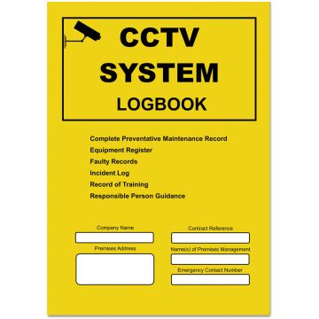 Image of Docstore CCTV System Logbook