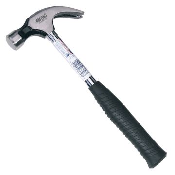 Image of Draper 63346 Claw Hammer 560G Tubular Steel Shaft 20oz
