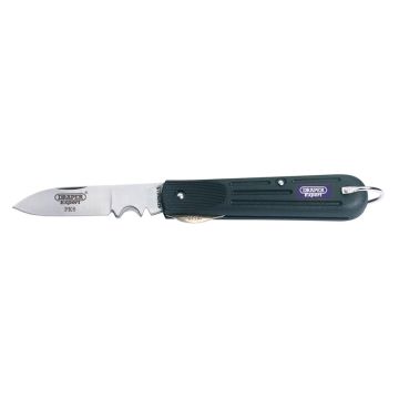 Image of Draper Electricians Pocket Knife for Wire Stripping 66257