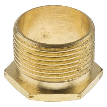 Image of 32mm Metal Male Long Bush Brass Each