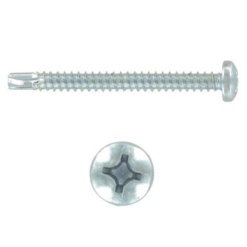 Image of Self Drilling Screw Shallow Head 5.5 x 40.0mm BZP Each