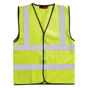 Image of Hi-Vis Vest Reflective Site Safety Waistcoat Large Each