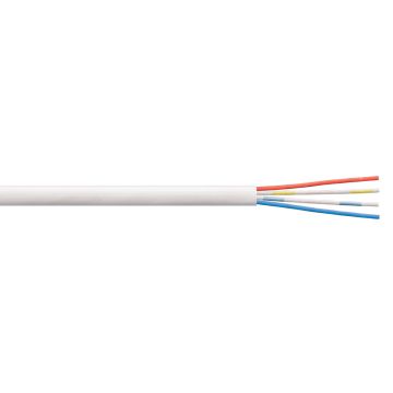 Image of CCA 2 Indoor Telephone Cable 4 Core White 100M