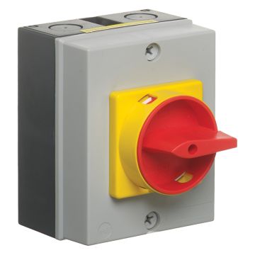 Image of Europa LB204P 20A 4 Pole Modular Contractors Insulated IP65