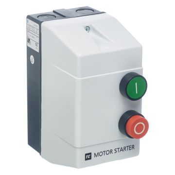 Image of Europa Motor Stop Start Button Direct On Line 12A 5.5KW 415V Enclosed