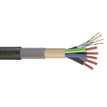 Image of EV Ultra 10mm 5 Core Cat5 SWA Cable 1M
