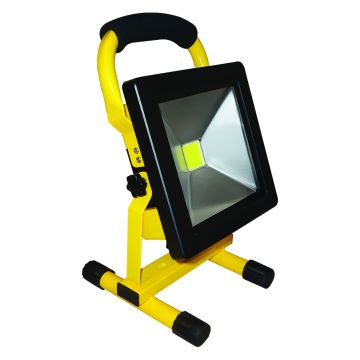 Image of 20W Rechargeable LED Portable Floodlight Yellow