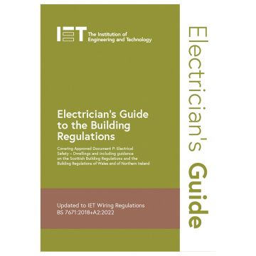 Image of IET Electricians Guide to Building Regulations 6th Edition