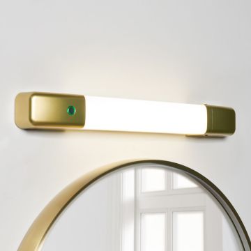 Image of Forum Lighting Bathroom Shaver Light LED 10W Satin Brass IP44