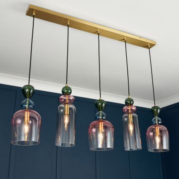 Forum Lighting Vietri Pendant Light 5 Lamp E27 30W