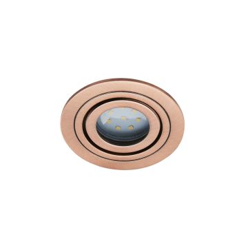 Image of Forum Cali Downlight GU10 Brushed Copper IP44