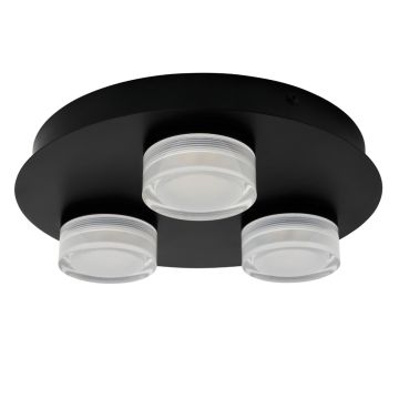 Forum Lighting Amalfi Spotlight LED 14W 3 Lamp Black IP44